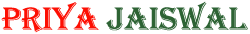 Priya Jaiswal logo footer